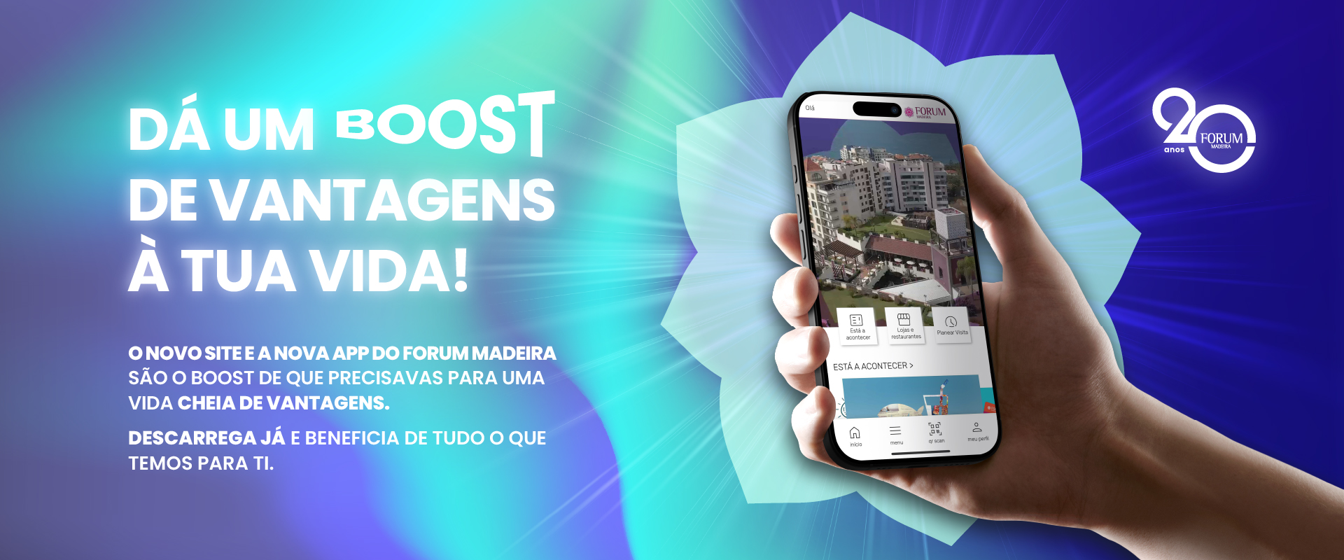 Dá um boost de vantagens à tua vida! ⚡