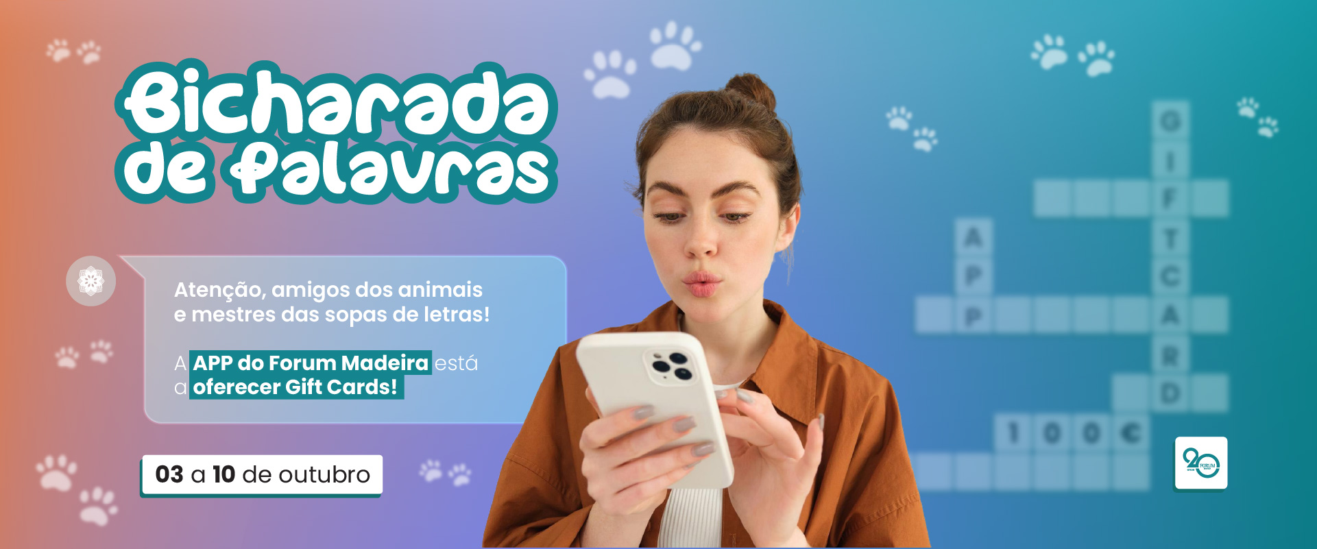 🐾 Bicharada de Palavras: diverte-te na APP e ganha prémios! 🎁✨