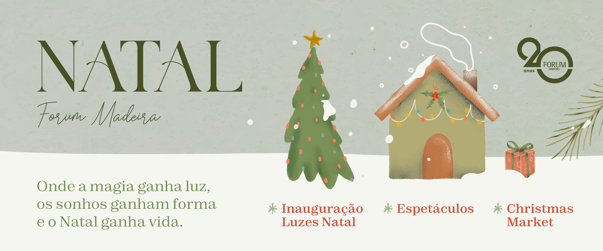 O teu Natal começa aqui: no coração da ilha, no lugar onde a magia acontece! ✨🎄