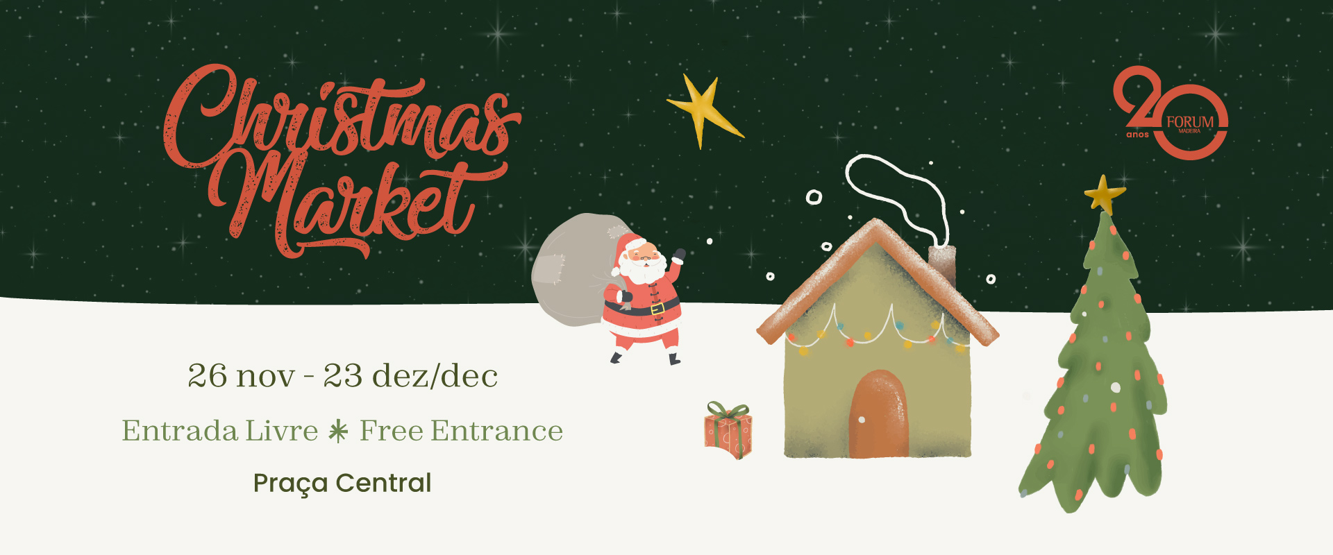 O Natal tem outro sabor no Forum Madeira!