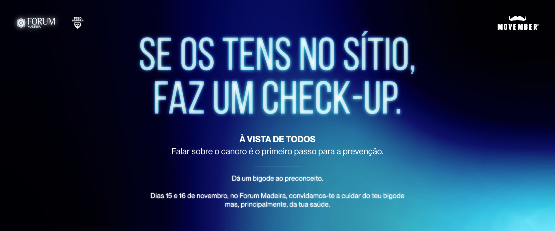 “À Vista de Todos”: o Forum Madeira dá visibilidade à saúde masculina