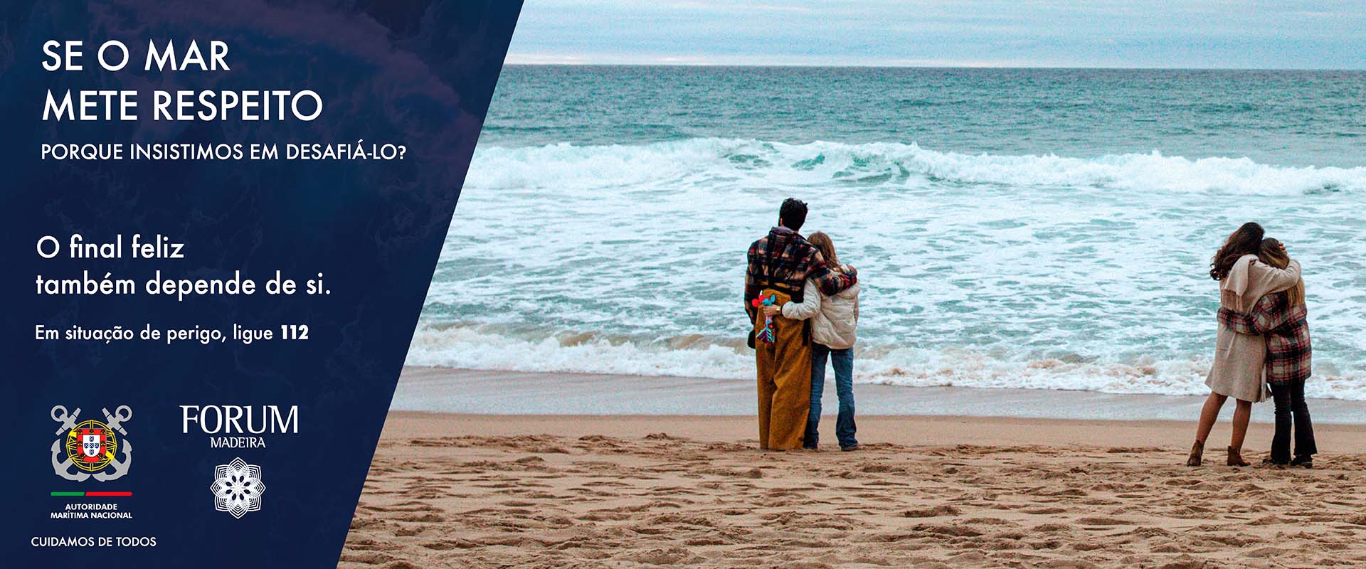 Mar de Inverno: segurança em primeiro lugar