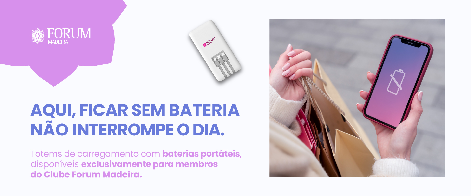 Aqui, ficar sem bateria não interrompe o dia. 🔋📲
