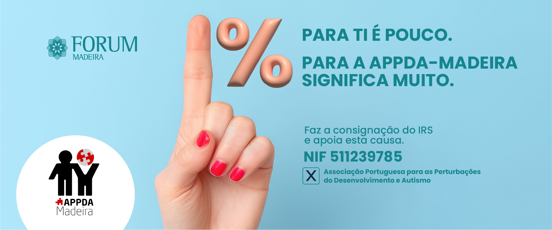 Consigna 1% do IRS.