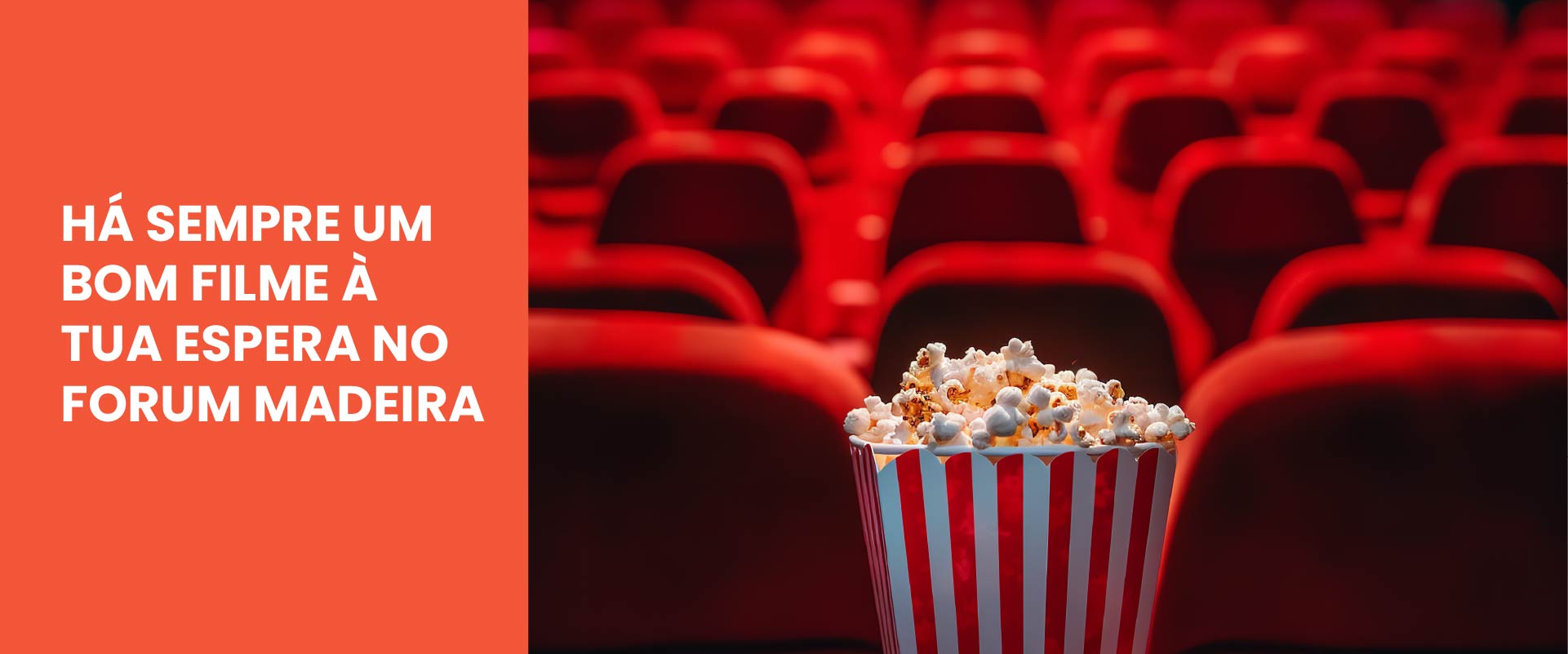Vive o cinema no Forum Madeira! 🎬