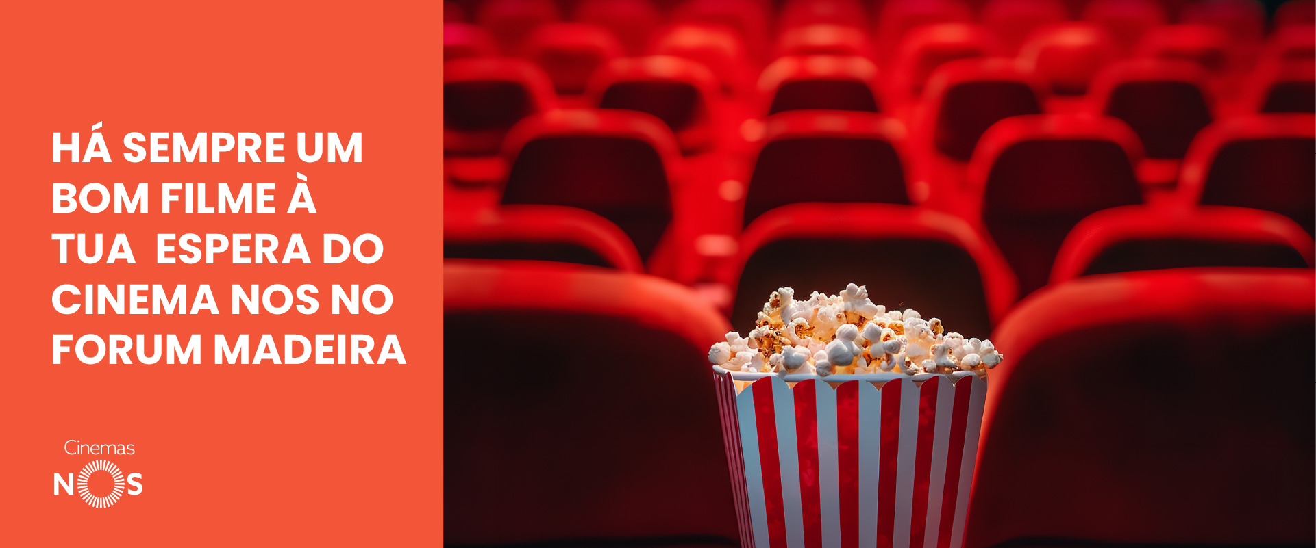 Vive o cinema no Forum Madeira! 🎬