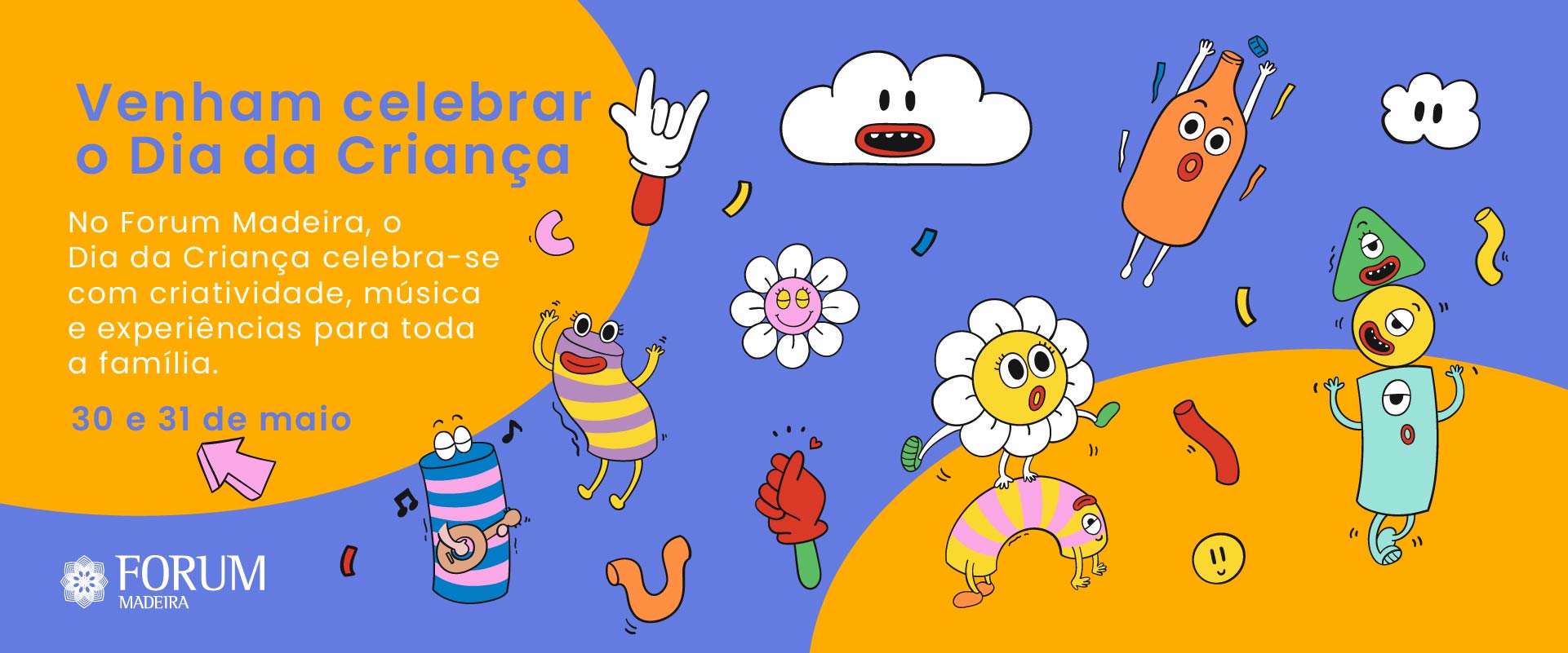 DIA DA CRIANÇA NO FORUM MADEIRA: MUITA MÚSICA E ATIVIDADE EM FAMÍLIA!